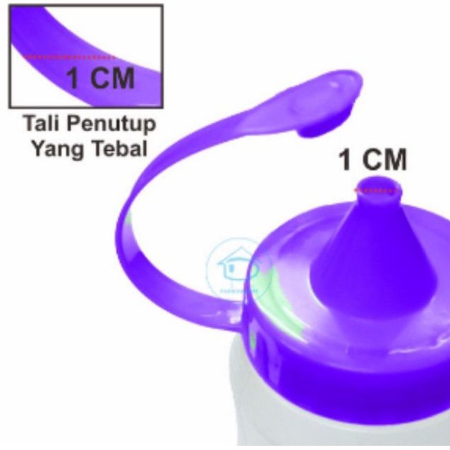 Botol Kecap Saos Sambel Mayonaise Tempat Saus Sambal Mayones Wadah Saus