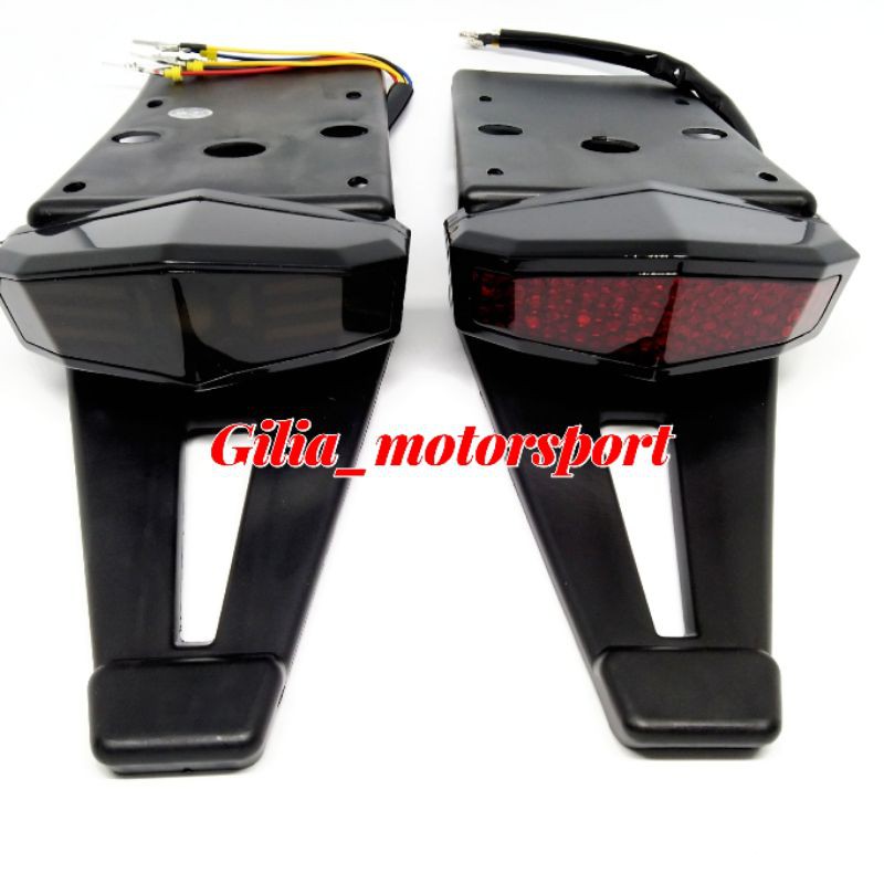 Stoplamp klx Buntut Spakbor Belakang Klx 3in1 Sen Lampu Stop Motor Klx 150 - Dtracker - Trail Lampu