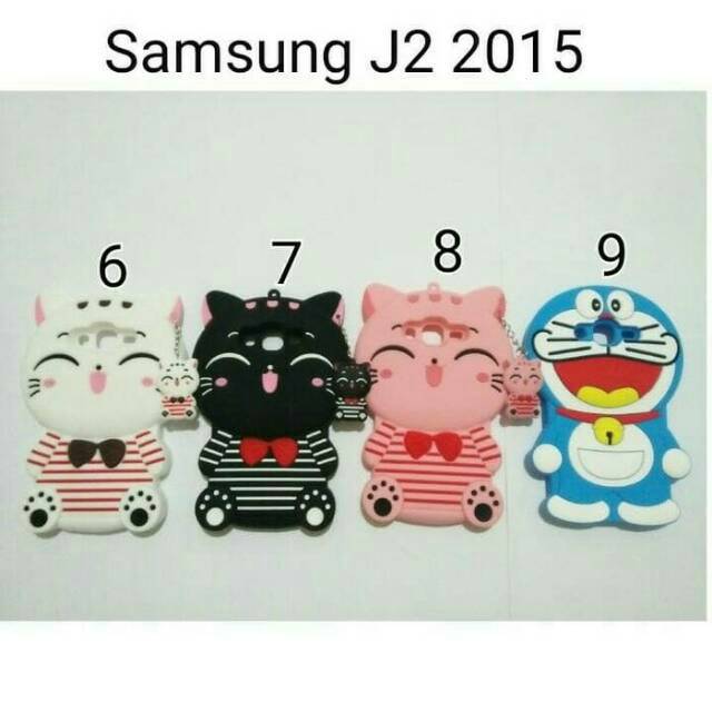 Case Silicon Karakter For Samsung J2 / Rubber Case Samsung J2