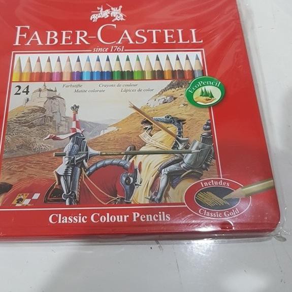 

^✩[huruf2][huruf1][huruf3]-[angka2][angka2][angka1]✩ Faber Castell Pensil Warna 24 Colour Kaleng Kot