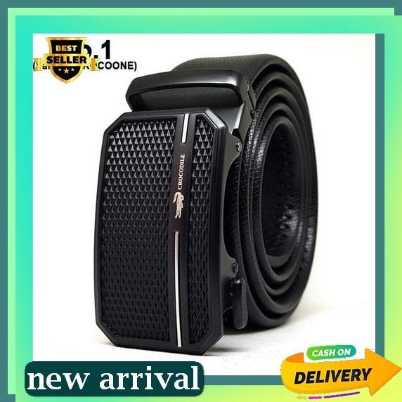 Ikat Pinggang Kulit Pria - Gesper Impor Jeep Logo Men Belt ( Blt - 4 ) Ikat Pinggang Kulit Murah Mod