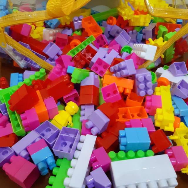 Mainan Block Isi 306 Pcs Edukasi - Building Brick Balok Susun Edukatif Anak Laki Perempuan