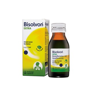 Jual Bisolvon Extra Papermint 125ml / Batuk / Demam Indonesia|Shopee ...