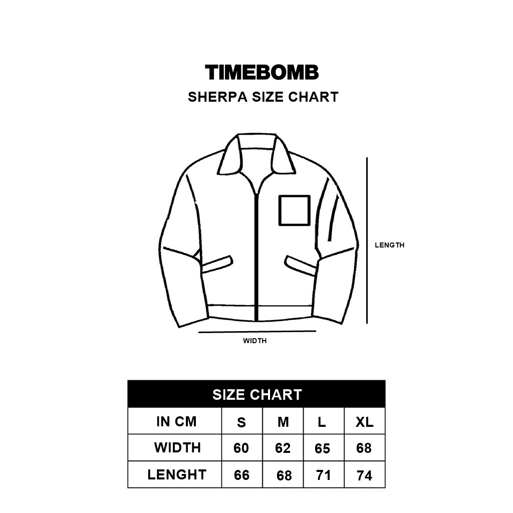 TIMEBOMB | SHERPA JACKET | ARMY