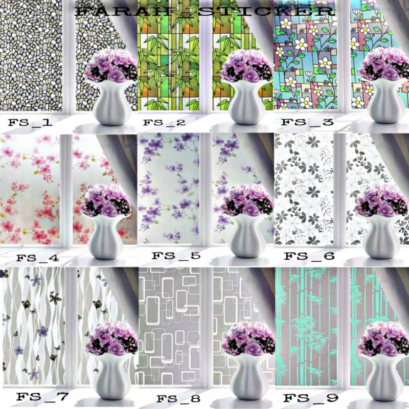 STICKER KACA/KACA FILM JENDELA/STIKER KACA JENDELA / STIKER