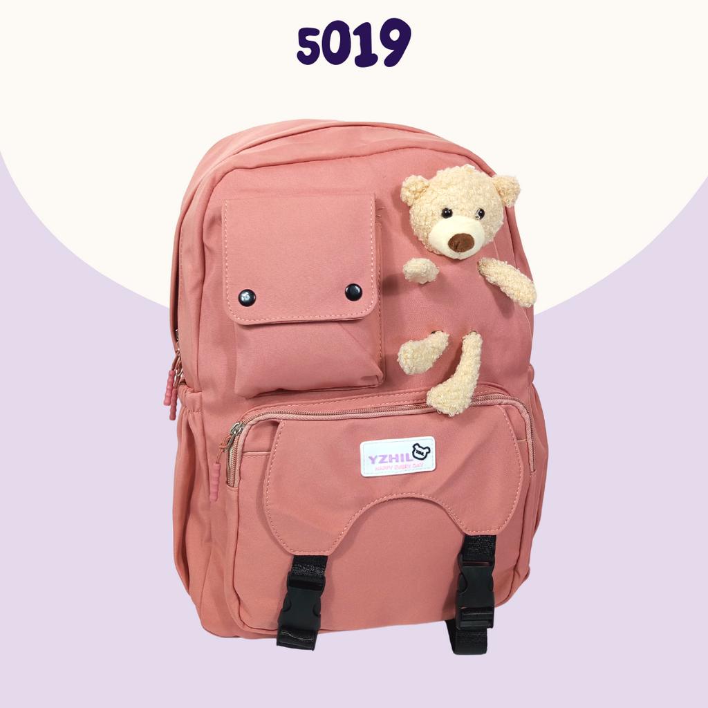 STANDAR MATERIAL / TAS KOREA / RANSEL KOREA ANAK CEWEK / TAS ANAK BONEKA LUCU / RANSEL ANAK PEREMPUAN FREE BONEKA / TAS KOREAN BONEKA / TAS KOREA STYLE / RANSEL KOREA