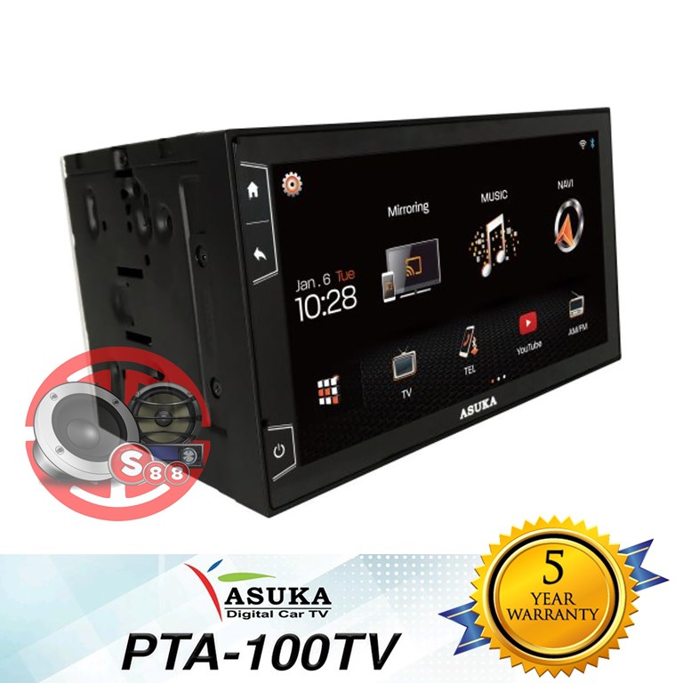 Asuka PTA-100TV Built In Digital TV