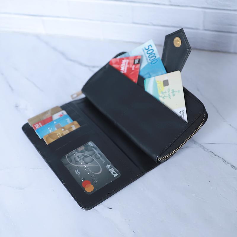 Dompet Wanita Besar Terbaru Muat Kartu Lucu Kekinian Terlaris &amp; Murah BANDUNG WALLET ORIGINAL by ANDARI