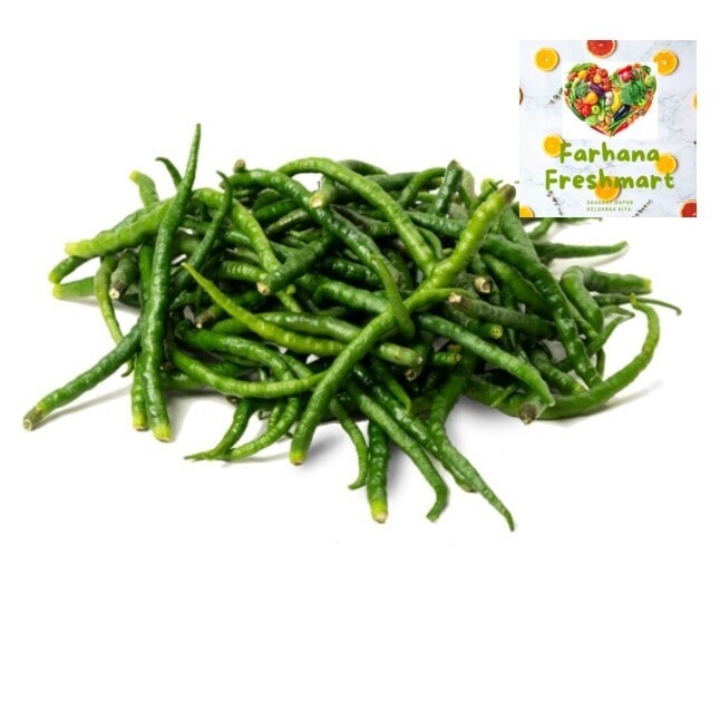 

JUAL MURAH CABE HIJAU KERITING PETIK 250 GR