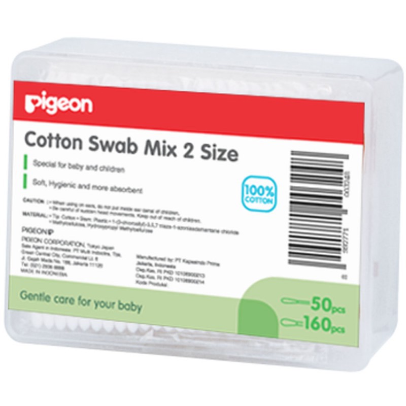 Pigeon Cotton Swab Mix 2 Size