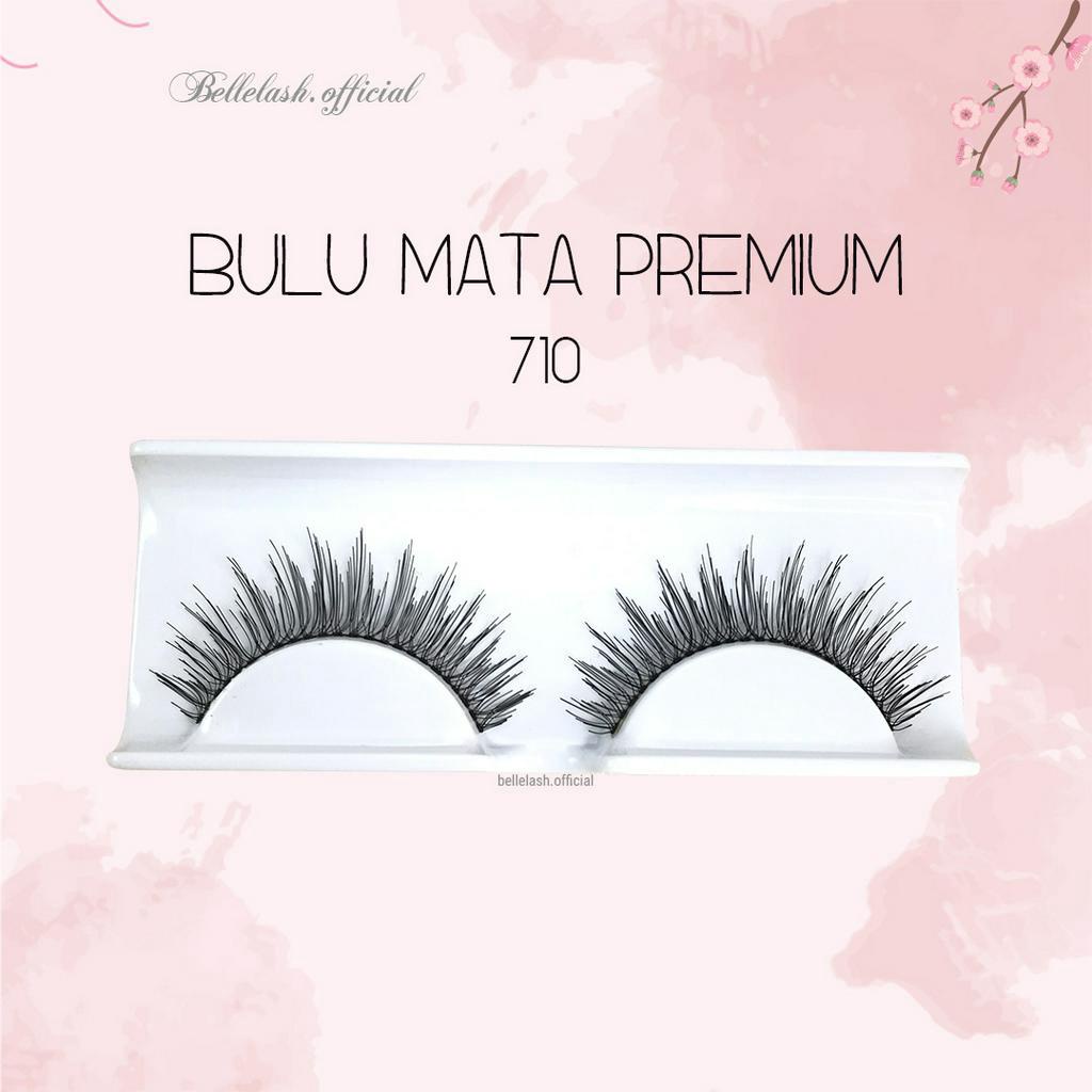 710 Bulu Mata Palsu Handmade Natural False Eyelash Eye Lashes Premium Series