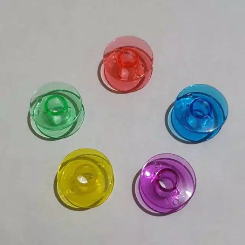 Spool Isi Sekoci Plastik Warna Warni 25 pcs+ BOX