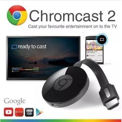 Termurah Google Chromecast 2 HDMI Streaming Media Player ORIGINAL