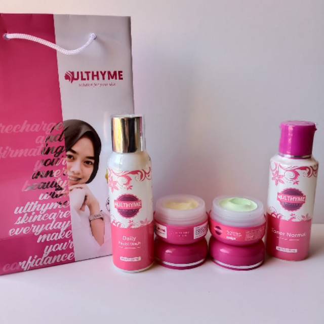Ulthyme skincare paket melawhite / whitening