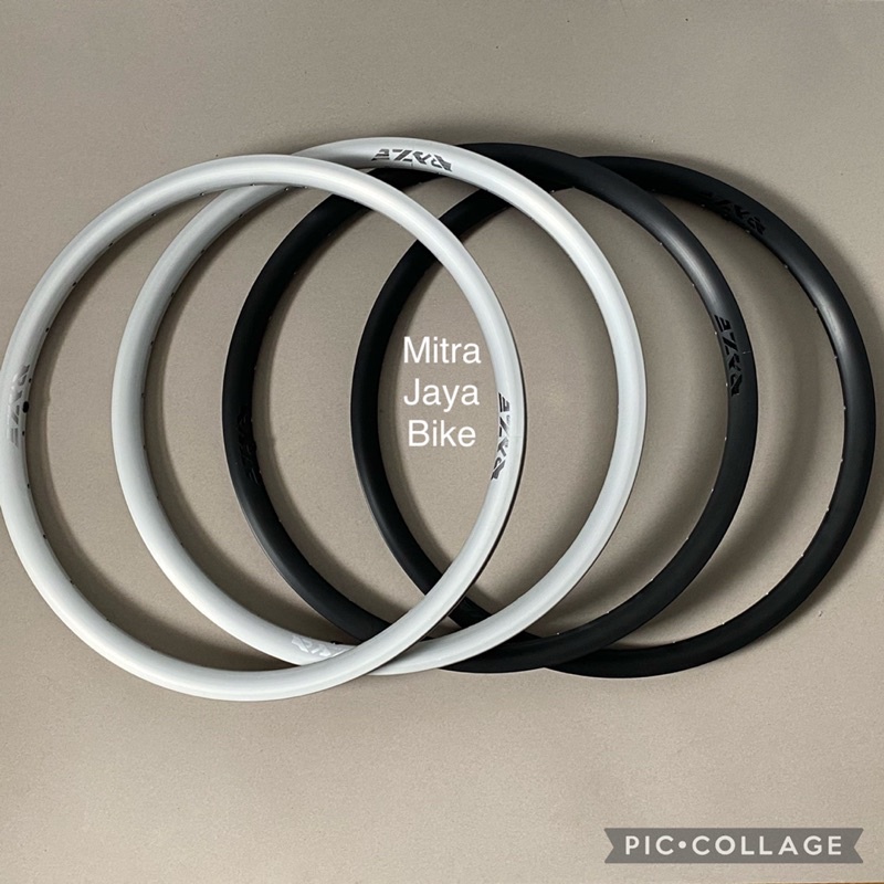 Rims Velg Lipat Folding 451 Raze 20 Disc Brake 28 Hole Silver