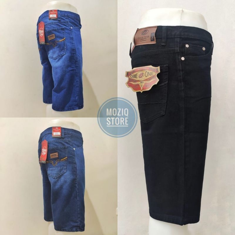 CELANA JEANS PENDEK PRIA /CELANA PENDEK STANDAR REGULER PRIA / SIZE 27 Sampai 38