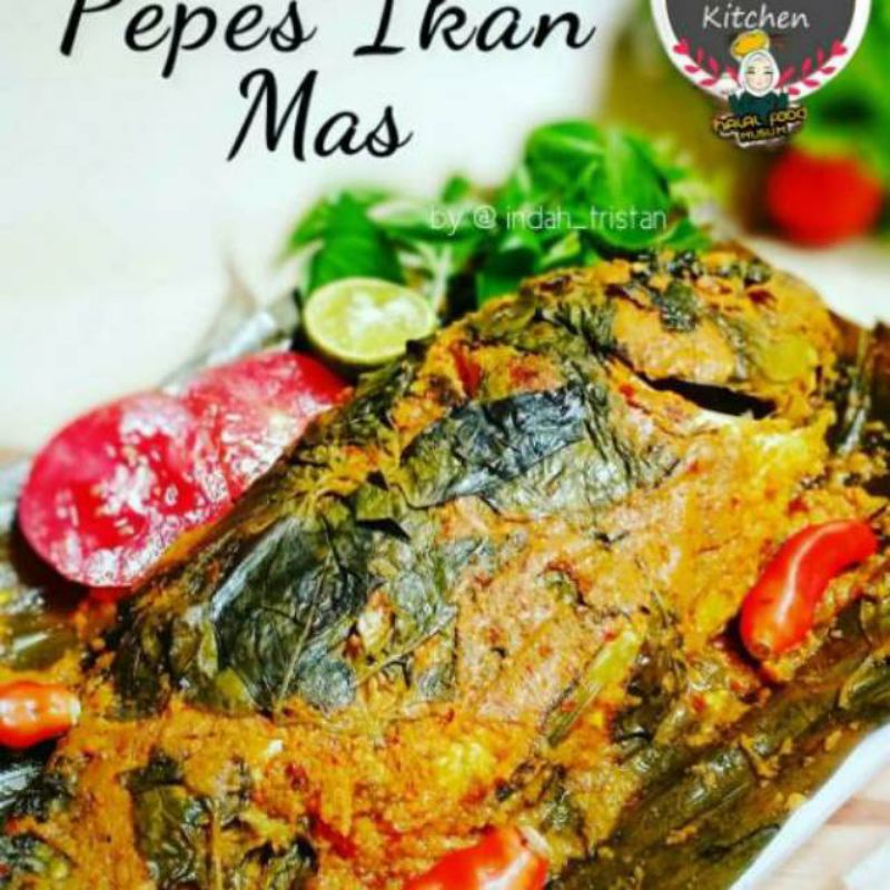 

pepes ikan emas Sunda asli