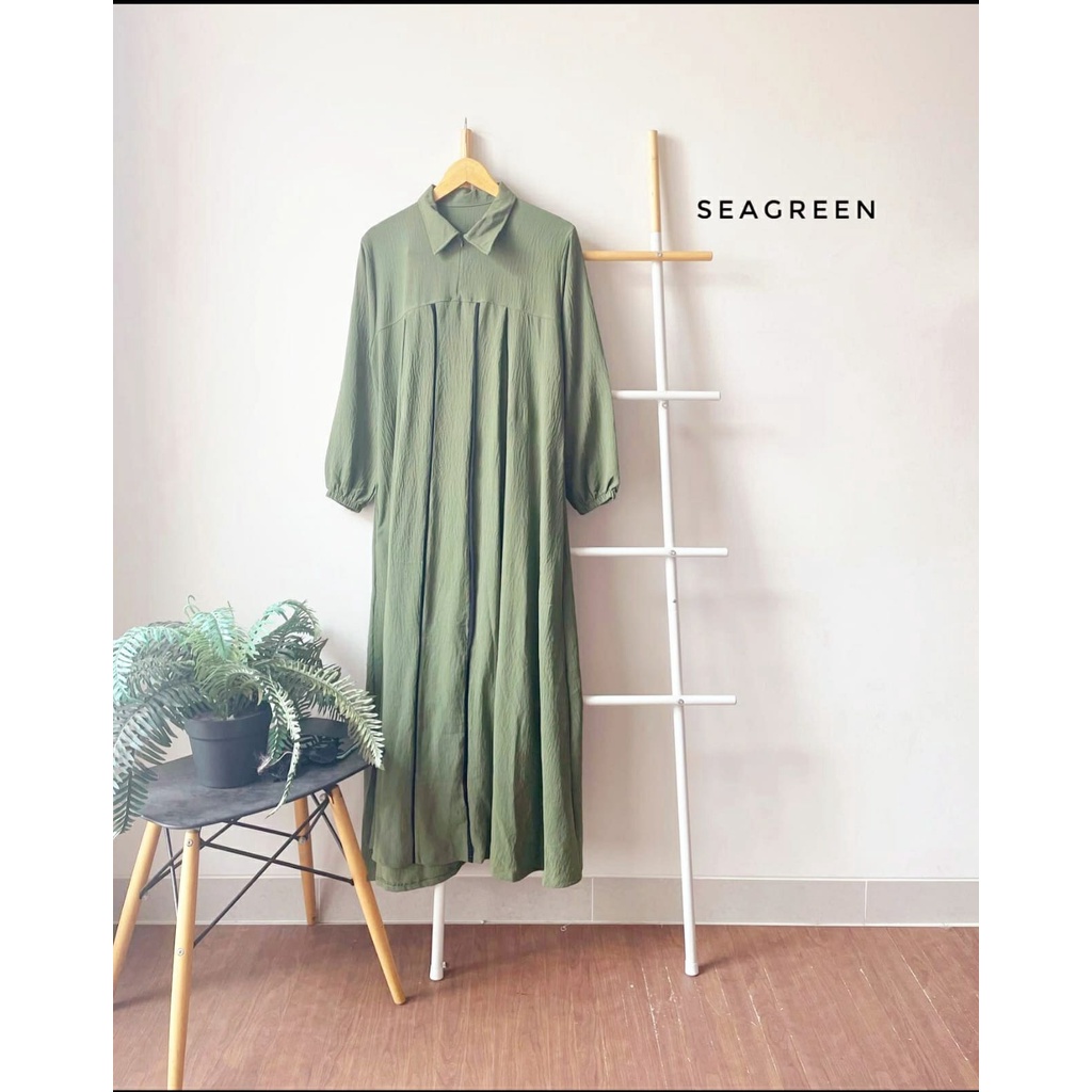 (MGA) GAMIS DIKKWA ATASAN WANITA CRINCLE AIRFLOW