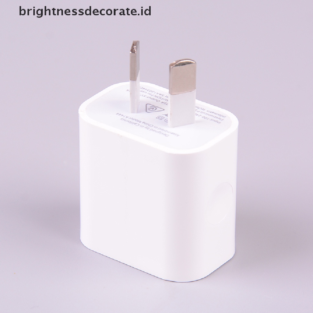 Adapter Charger Power Dual Usb Ac 5v 2a Universal Untuk Travel Au