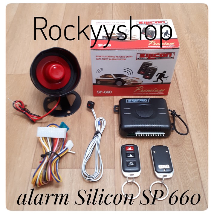 Alarm mobil Merek Silicon type SP 660