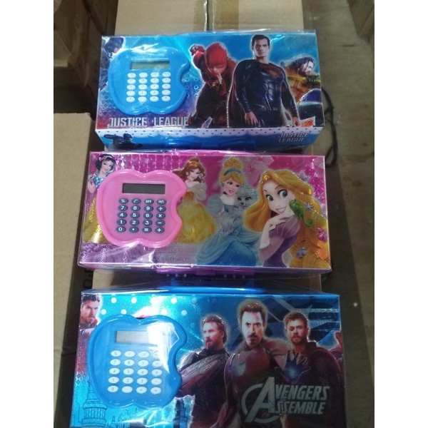 +FREE BUBLE WRAP TEMPAT KOTAK PENSIL KODE 3D LAMPU LED 3 susun 3 MODE NYALA-5