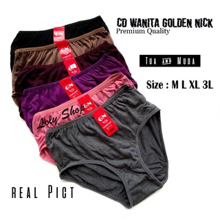 Image of Celana Dalam GOLDEN NICK / Underwear GOLDEN NICK Original Warna TUA dan MUDA Murah