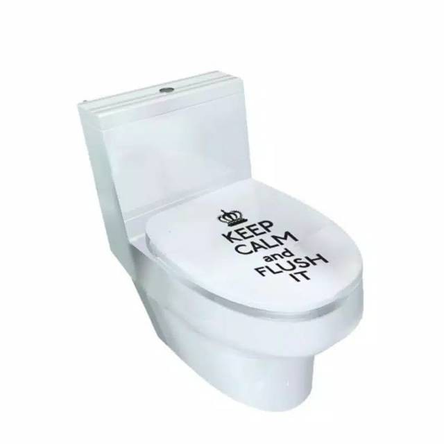 Sticker Toilet Keep Calm