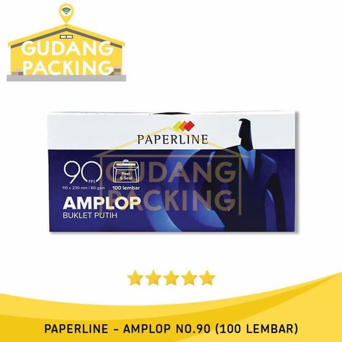 

Populer] Paperline Amplop Putih Polos 90 Pps 80 Gsm Isi 100 Pc