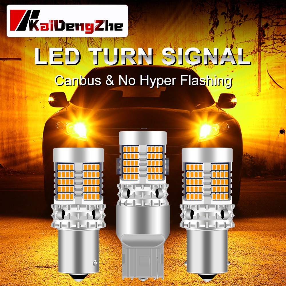 1pc Lampu Led Canbus Error-Free 89smd 12v-24v 1156 3157 7440 T20 Ba15S Bau15S Bay15D Untuk Rem Mobil