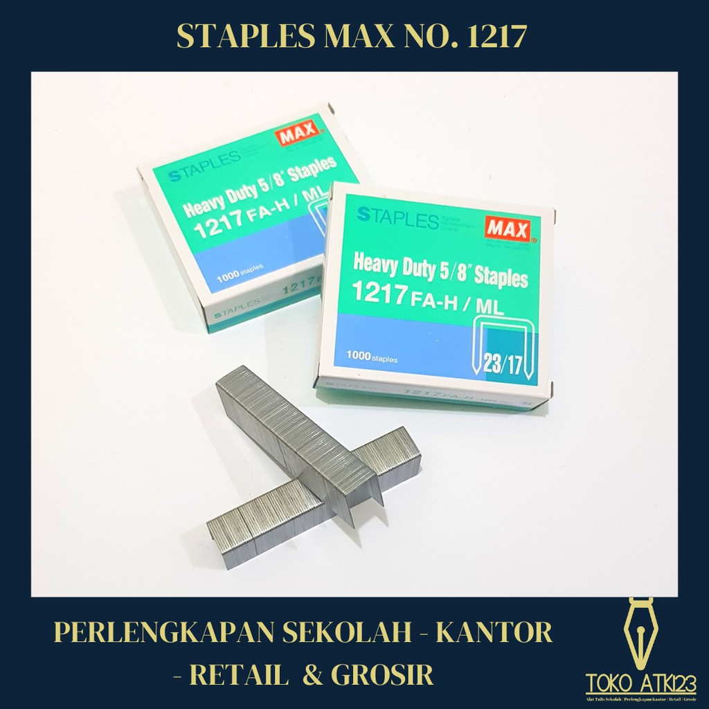 Staples / Isi Jepretan Merk Max No. 1217