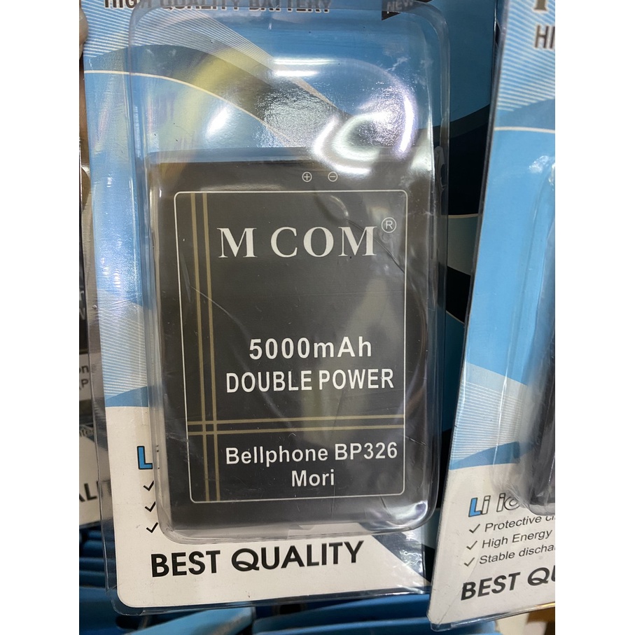 MCOM - Baterai Bellphone Bp326 MORI / BP-326 MORI - Batre Batery Battre Battery Batere Batrai Batrey
