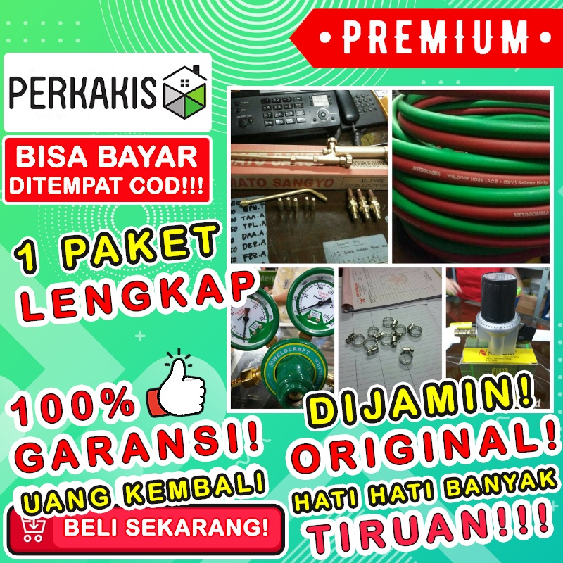 Alat Las Gas Karbit Blender Potong Lpg Stang Paket Blander Heating Torch Welding Peralatan Elpiji Ok