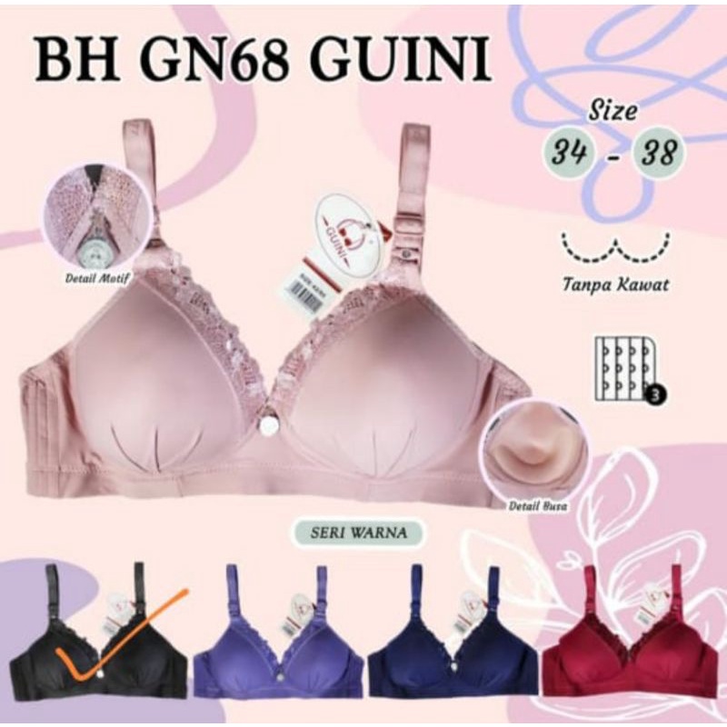 Bh Guini renda || Bra Wanita import || BH busa tanpa kawat || Bh kait 3
