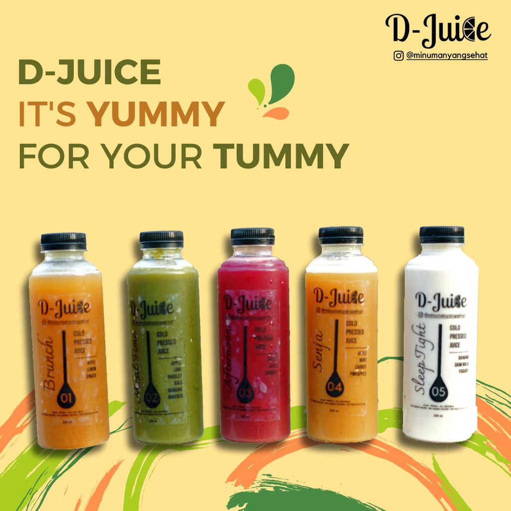 

djuice cirebon - cold pressed juice - minumanyangsehat