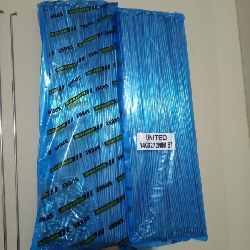 Jari Ruji Spak Sepeda 27.5 27,5 STAINLESS STEEL UNITED 272mm Satuan