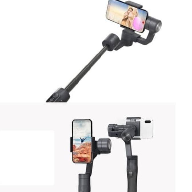 Feiyu tech vimble 2 smartphone gimbal with pole tripod best tongsis