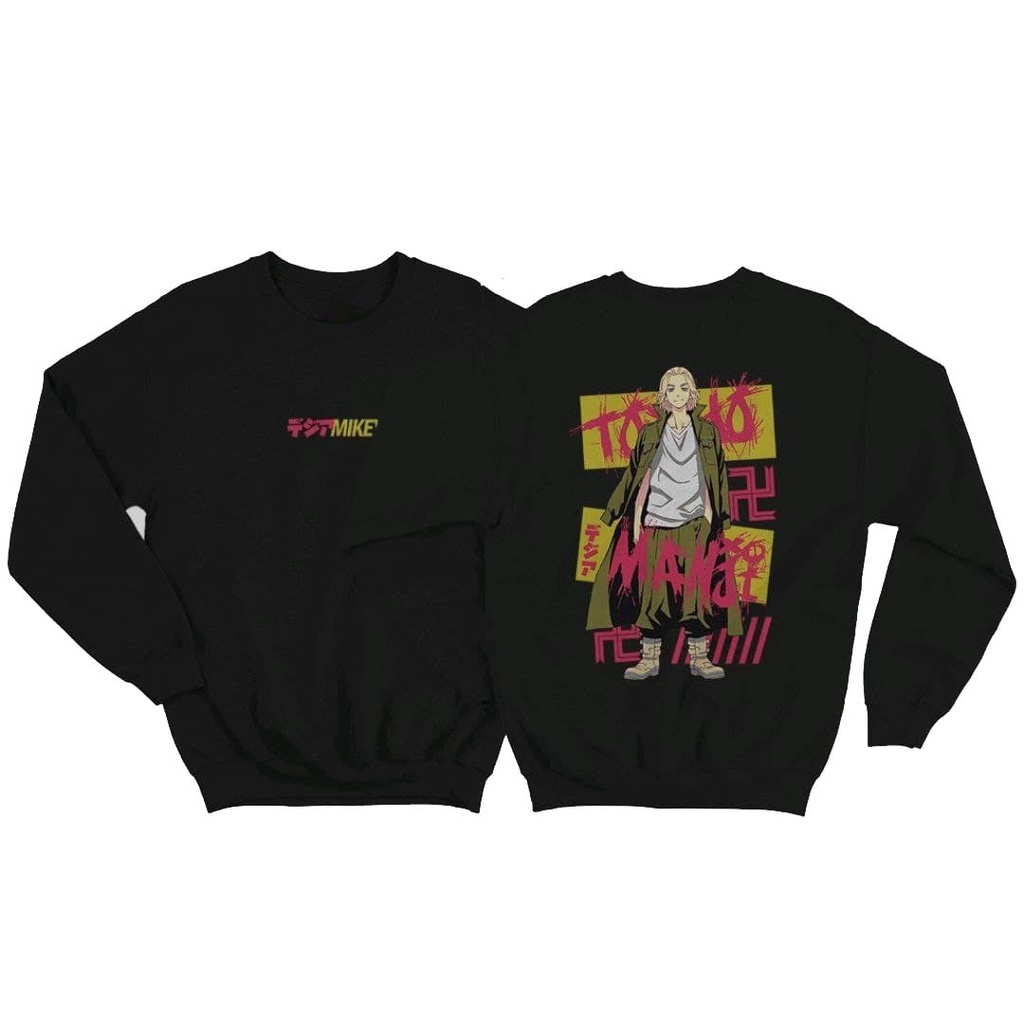 Crewneck Sweater Pria Mike Manji / Hoodie Pria / Crewneck Wanita / Sweater Wanita / Hoodie Wanita Ov