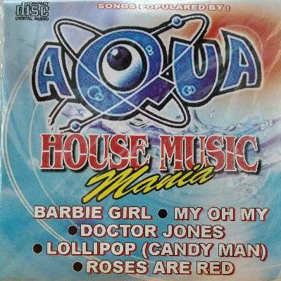 CD Musik Aqua House Music Mania Cover Version