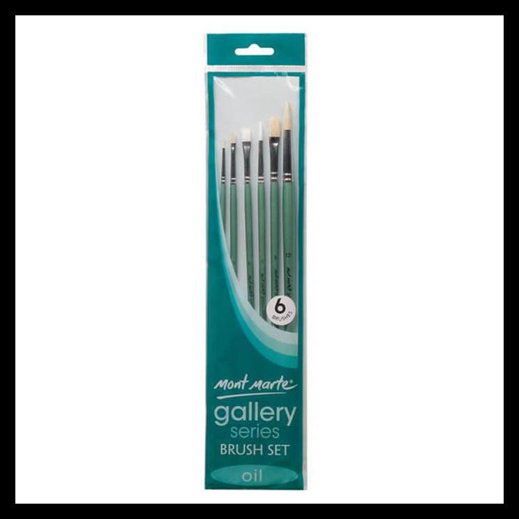 

DISKON MONT MARTE GALLERY SERIES BRUSH OIL SET 6 PERALATAN MELUKIS TERMURAH DAN TERBARU