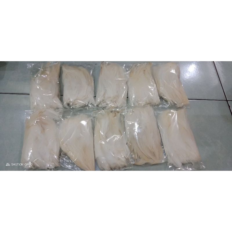 Bulu ayam halus untuk umpan ikan