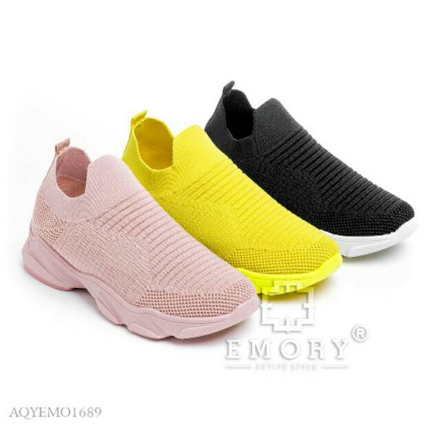 Sepatu wanita EMORY flyknit sneakers