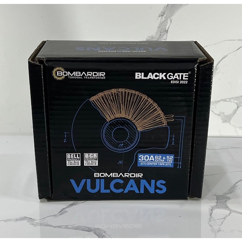 Trafo Donat Toroid BOMBARDIR VULCANS 30A CT 62V