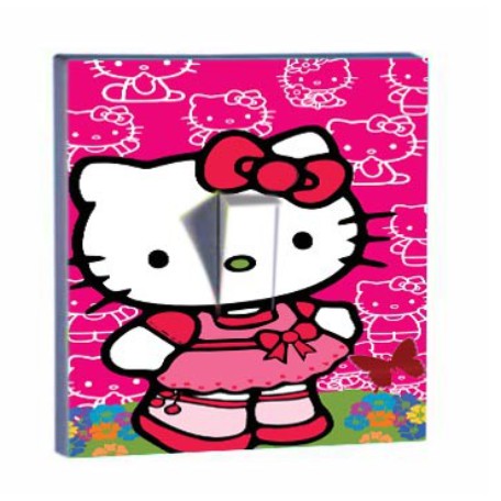 

Stiker Saklar Motif Hello Kity