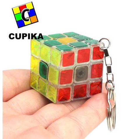 Rubik 3x3 3x3x3 ZCUBE gantungan kunci ganci 3cm kotak yongjun qiyi