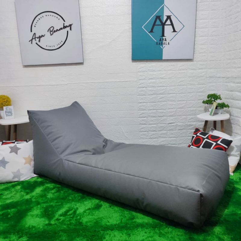 Bean bag cordura long chair 150x60x60 cm plus isi