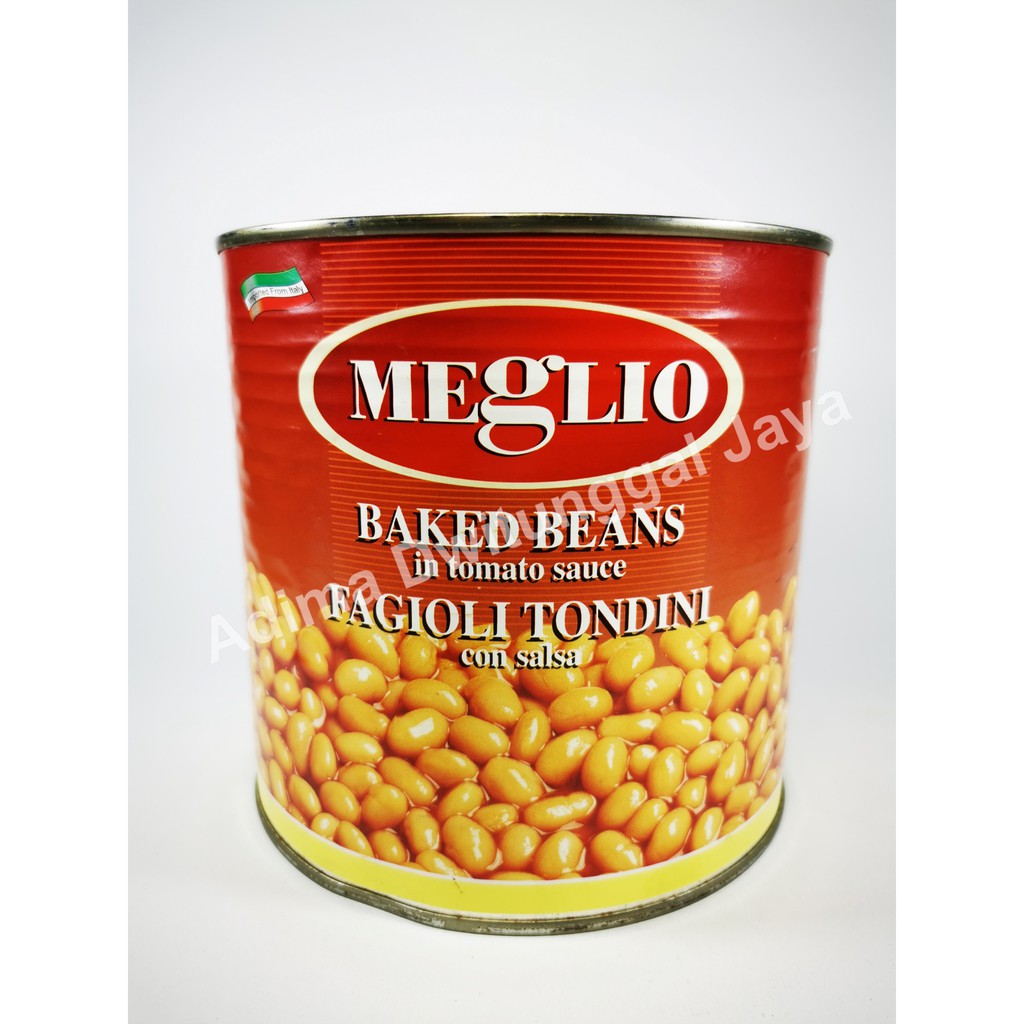 Kacang Panggang / Baked Beans Meglio 2.5 kg