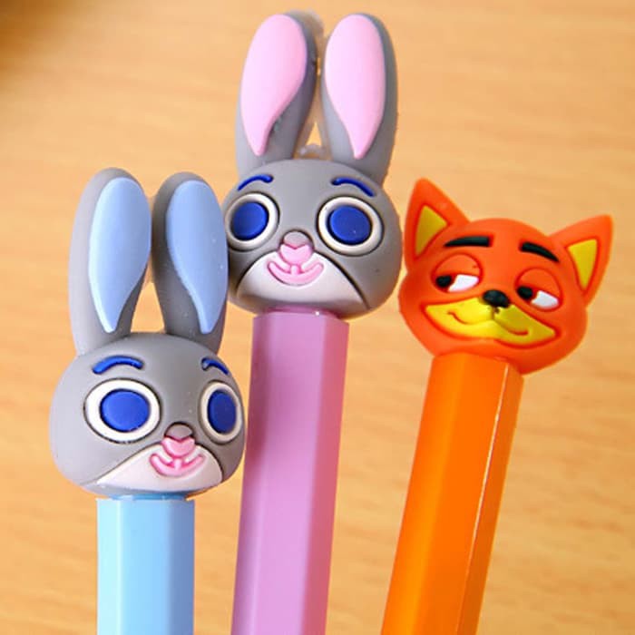

NR Pen gel kelinci rubah bunny fox ballpoint spe025