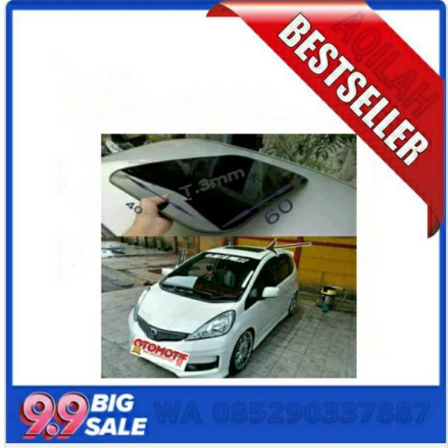 Sunroof komplit tinggal psang variasi kabin