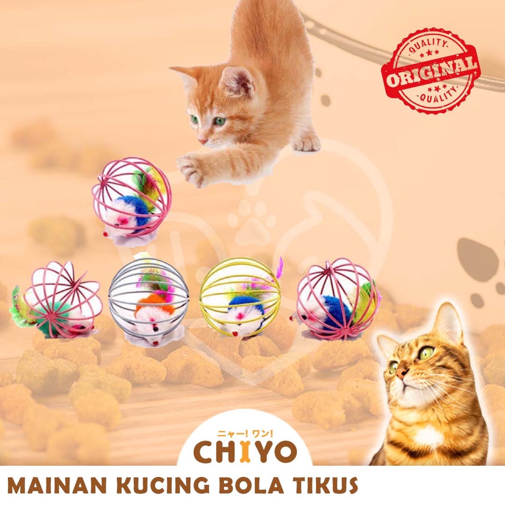 MAINAN KUCING BOLA TIKUS [ CAT TOY]