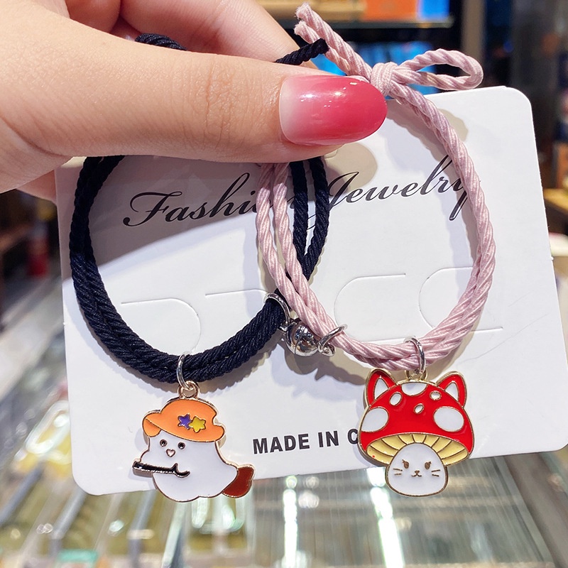 1 Pasang Gelang Couple Magnet Gelang Pasangan Gelang Kekasih Gelang Pacar-4